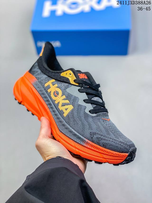 Hoka One One男女冬季挑战者7全地形跑步鞋challenger 7轻盈缓震 尺码：36-45 编码：11Jxd388A26