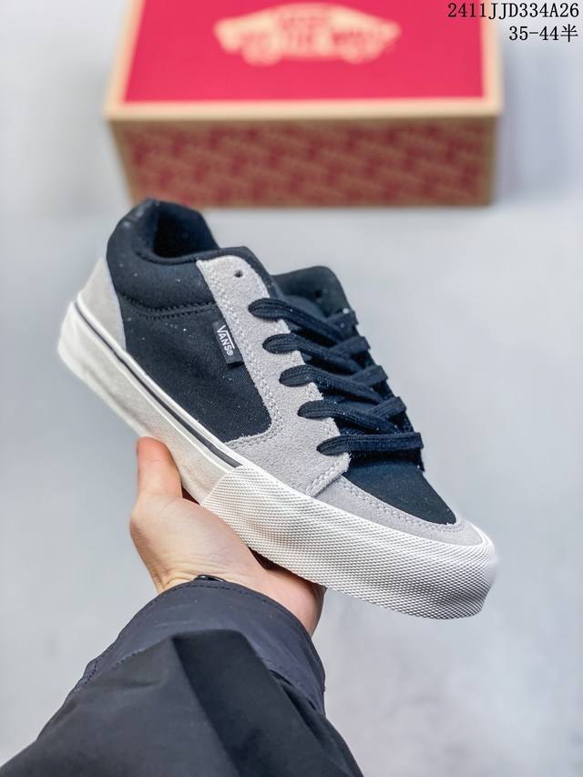 Vans Chukka Push 防滑耐磨 低帮 板鞋 男女同款 黑米黑经典款 尺码：35 36 36.5 37 38 38.5 39 40 40.5 41 4