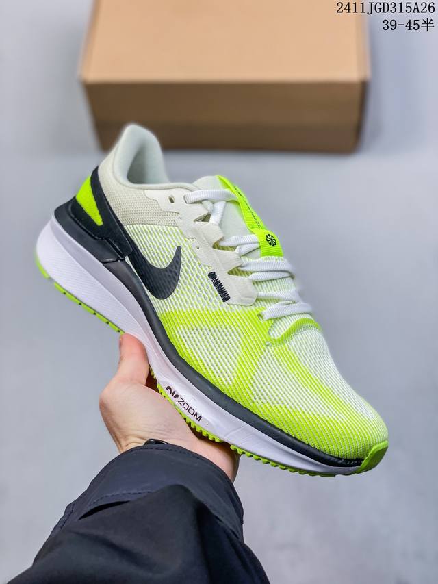 Nike Zoom Structure 25 舒适百搭耐磨 低帮跑步鞋 女款 白色 尺码：36-45半 36-40半 39-45半 编码：11Jgd315A26