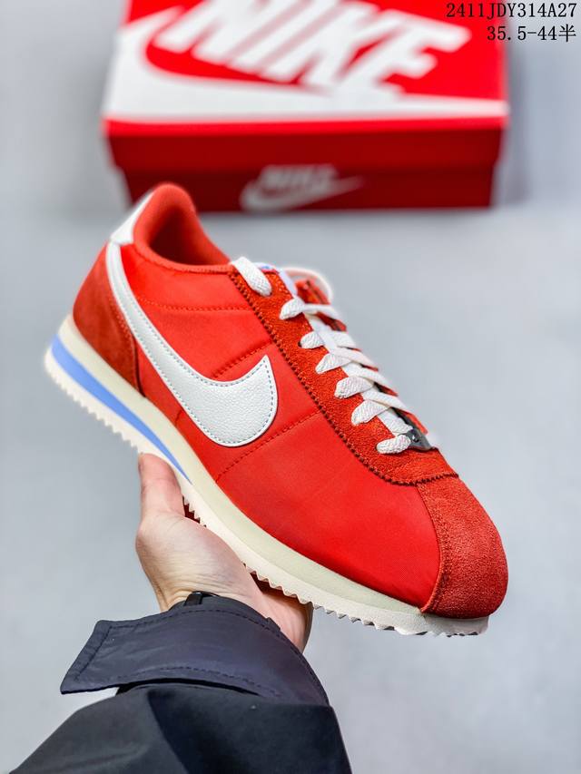 公司级nike Classic Cortez Basic Sl耐克经典轻便舒适男子阿甘鞋休闲跑步鞋运动鞋 纯粹而执着的精神 使得cortez种在了一代人的心里