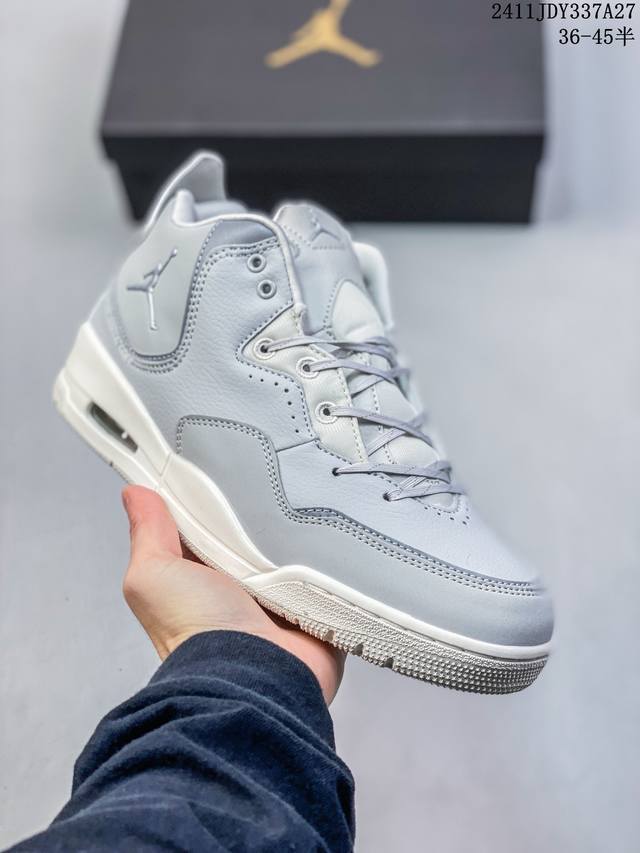 真标耐克nike Air Jordan Courtside 23迈克尔 乔丹简版中帮复古休闲运动文化篮球鞋 货号:Ar1000-104 尺码:36 36.5 3