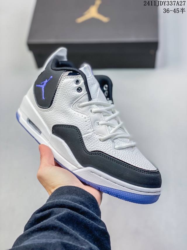 真标耐克nike Air Jordan Courtside 23迈克尔 乔丹简版中帮复古休闲运动文化篮球鞋 货号:Ar1000-104 尺码:36 36.5 3