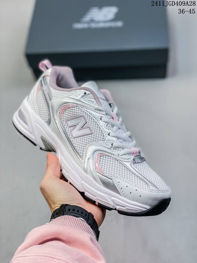 公司级new Balance Mr530系列复古老爹风网布跑步休闲运动鞋 货号:Mr530Sgc 尺码:36 37 37.5 38 38.5 39.5 40 4