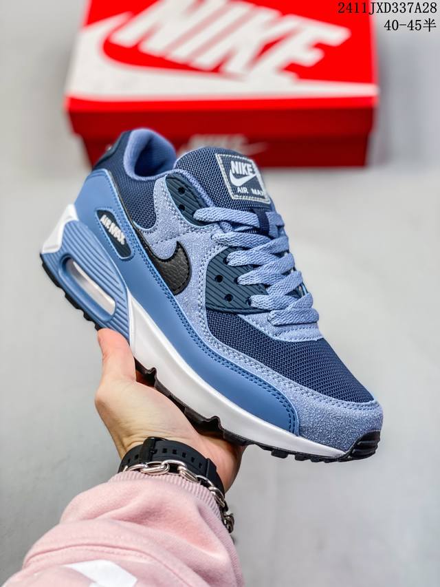 公司级nike Air Max 90 Se 初代系列低帮复古气垫百搭休闲运动慢跑鞋 货号:Fn8005-002 尺码:36 36.5 37.5 38 38.5