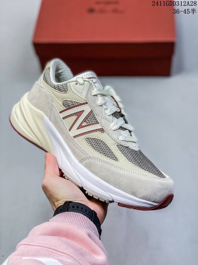 公司级真标带半码！ 新百伦nb联名款new Balance Nb联名系列 高端美产复古休闲跑步鞋 采用台产猪巴革及透气网眼材质 搭载全新碳素中底 后跟透明tpu