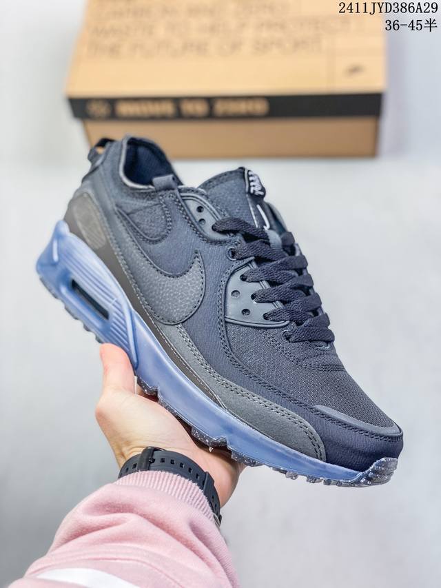 公司级 带半码 Nike Air Max 90 初代系列低帮复古气垫百搭休闲运动慢跑鞋 货号:Dd0385- 编码:11Jyd386A29