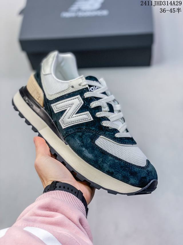 公司级升级原楦开发纸版版型#全新574升级版来啦！Nb新百伦new Balance U574升级版系列低帮复古休闲运动慢跑鞋 货号:U574Lgra 尺码:36