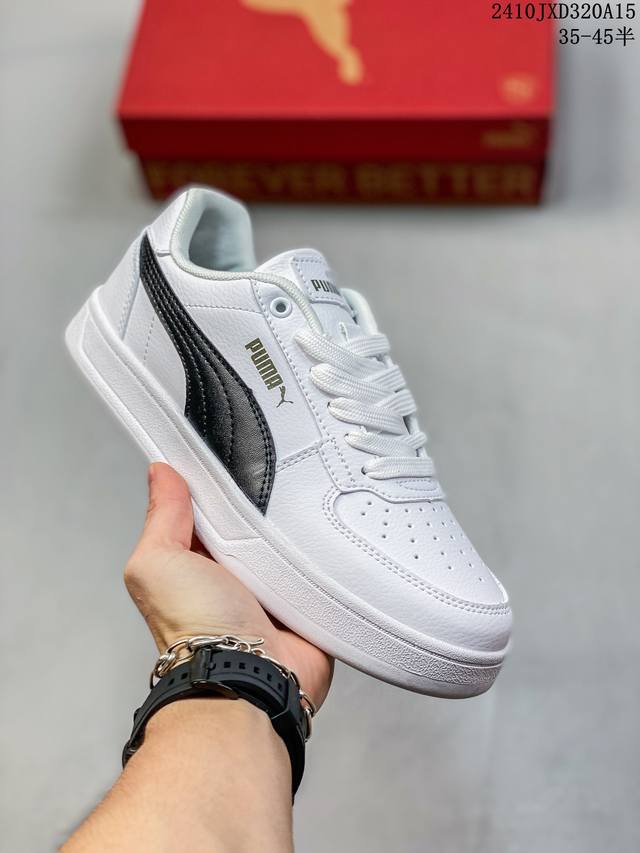 彪马 Puma 彪马跑步鞋 历久弥新的复古感，Puma Slipstream Laces 低帮耐磨新款 厚底增高皮面运动休闲鞋。全新款 Slipstream L