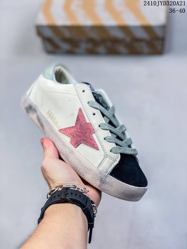 公司级 Golden Goose Deluxe Brand Sstar来自意大利ggdb脏出天际的小脏鞋 潮复古板鞋，宋仲基欧巴各种剧照上脚~日常上脚~纯正的意