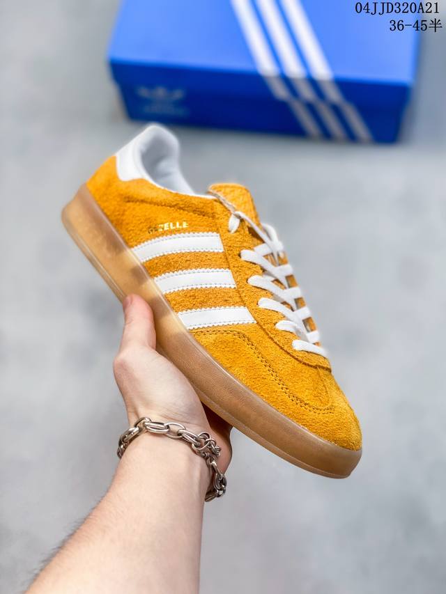 阿迪达斯adidasoriginals Wb Pony Tonal Samba 桑巴舞系列绅士德训足球风百搭低帮休闲运动板鞋 尺码： 36 362 371 38