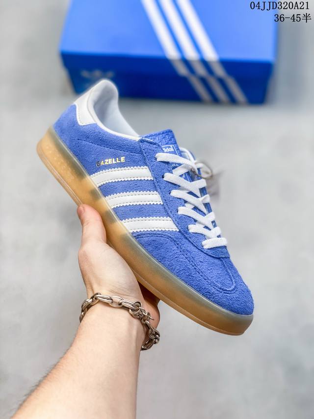 阿迪达斯adidasoriginals Wb Pony Tonal Samba 桑巴舞系列绅士德训足球风百搭低帮休闲运动板鞋 尺码： 36 362 371 38