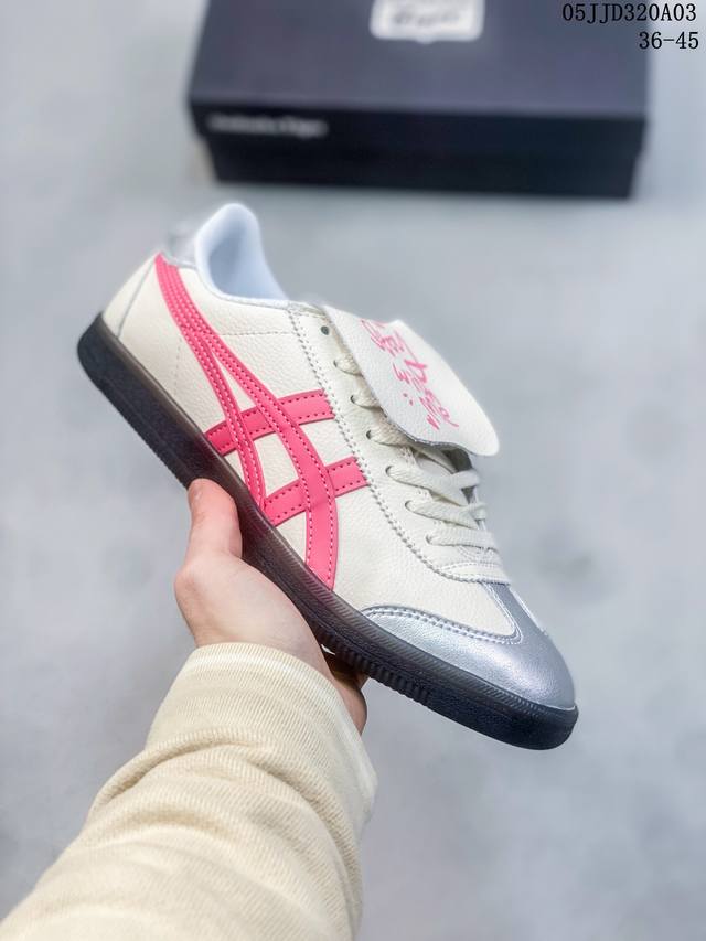 公司级亚瑟士 Onitsuka Tiger Tokuten 复古低帮休闲跑鞋 炎夏必备 Tokuten的灵感来源于80年代的室内用鞋 T-Toe前足补强设计 室