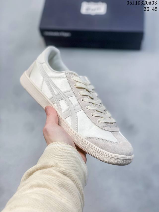 公司级亚瑟士 Onitsuka Tiger Tokuten 复古低帮休闲跑鞋 炎夏必备 Tokuten的灵感来源于80年代的室内用鞋 T-Toe前足补强设计 室