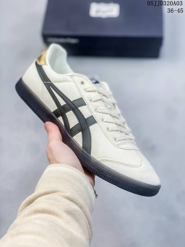 公司级亚瑟士 Onitsuka Tiger Tokuten 复古低帮休闲跑鞋 炎夏必备 Tokuten的灵感来源于80年代的室内用鞋 T-Toe前足补强设计 室