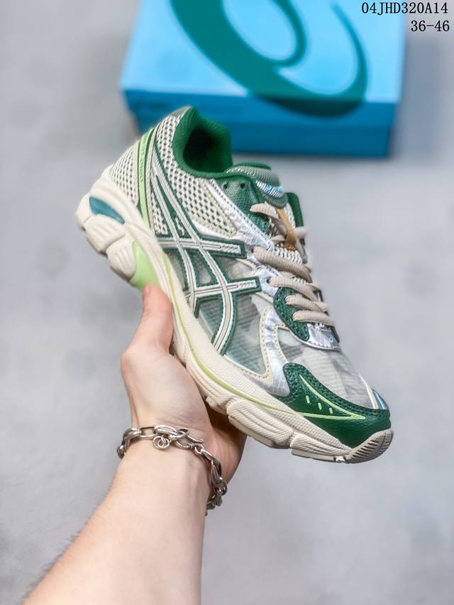 双y2K复古老爹鞋亚瑟士 Asics Gt-2 系列gel技术嵌件运动鞋缓冲户外运动休闲慢跑鞋。鞋型沿用 2000 年代中期至 2010 年代末期asics 广