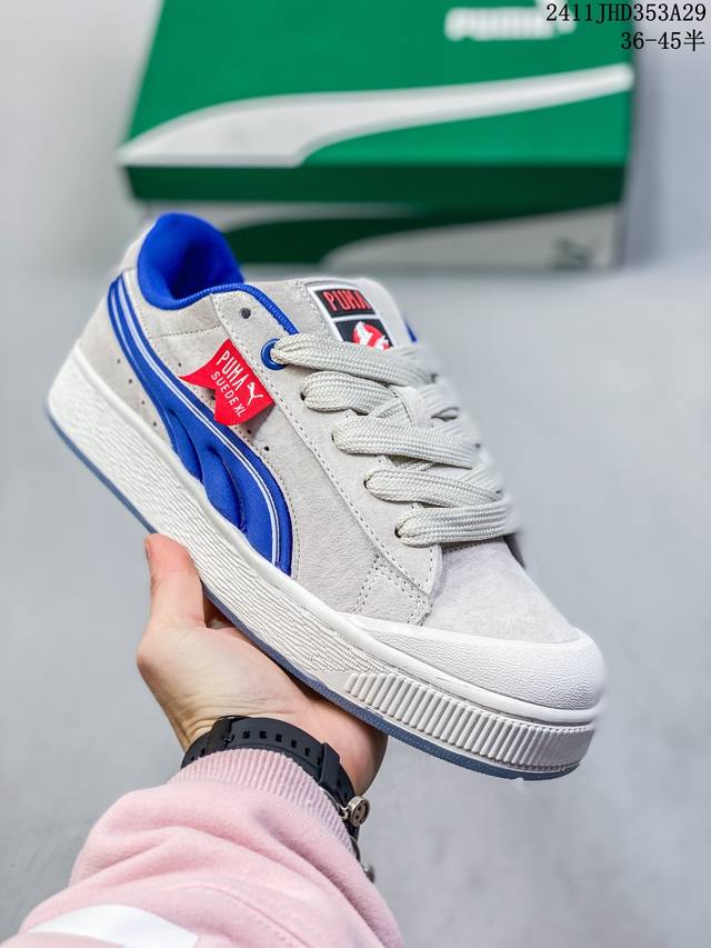 公司级彪马 Puma Suede Xl复古单品 防滑耐磨低帮德训板鞋 货号:399415 #A81Car1 尺码:36 37 37.5 38 38.5 39 4