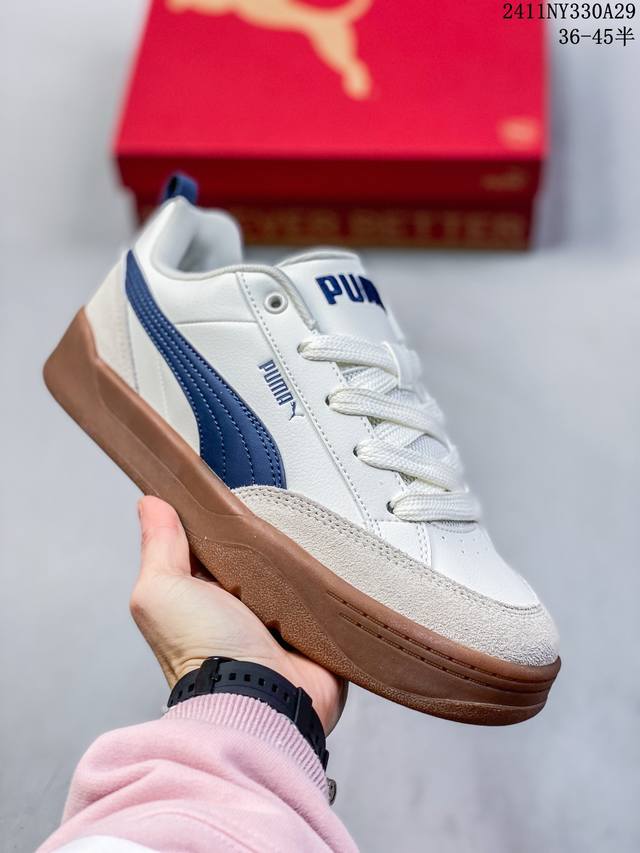 Fenty X Puma 生胶黑白 经典回归 彪马低帮休闲板鞋 蕾哈娜 Rihanna 与puma 这波合作，推出了全新的fenty × Puma Creepe