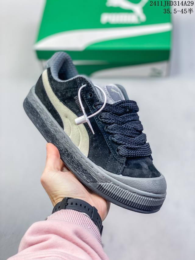 公司级puma Suede Xl Skate复古单品 彪马 防滑耐磨低帮德训板鞋 货号:399099 02 尺码:35.5 36 37 37.5 38 38.5