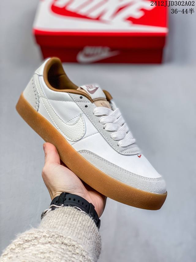 公司级nike Killshot 2 Leather 潮流舒适 防滑耐磨 低帮 生活休闲板鞋 货号:Hf5723-009 尺码:36 36.5 37.5 38