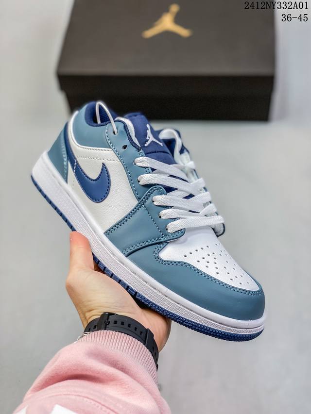 Nike Air Jordan 1 Low Aj1乔1低帮休闲板鞋 同步官方配色 头层皮打造 正确满胶鞋垫 四线拉帮 原厂织唛标 鞋舌高弹海绵填充 官方货号: