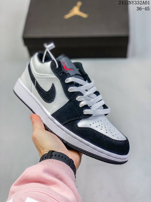 Nike Air Jordan 1 Low Aj1乔1低帮休闲板鞋 同步官方配色 头层皮打造 正确满胶鞋垫 四线拉帮 原厂织唛标 鞋舌高弹海绵填充 官方货号: