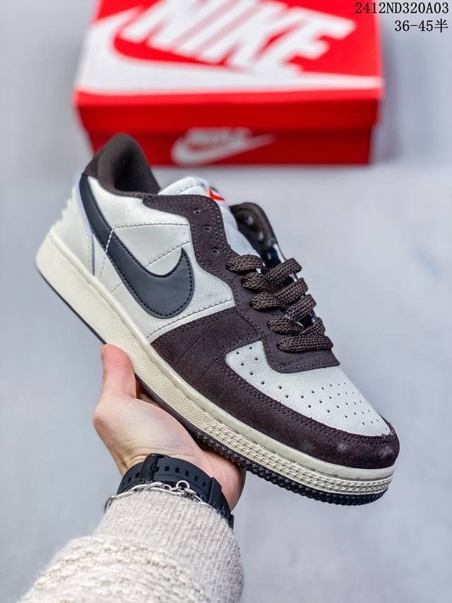 双十二福利特价 耐克 Nike Terminator Low 耐克终结者系列低帮滑板鞋 黄蓝密歇根 舒适 百搭 防滑耐磨复古板鞋 忠于原版，延续经典。采用耐穿舒