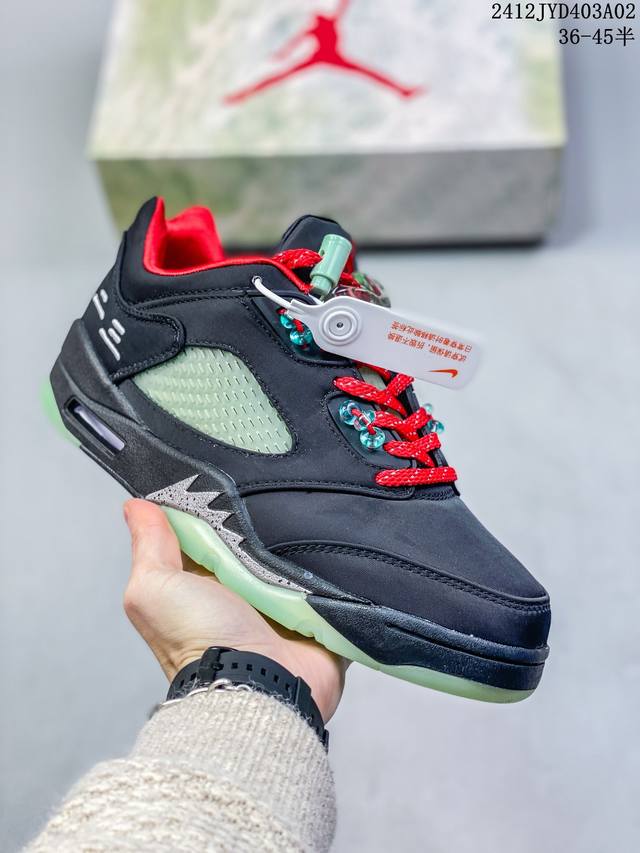 真标带半码 Air Jordan 5 Cny Aj5 中国新年 白红 撕撕乐 Dd2240- 尺码36-45半 40-45半 编码：12Jyd403A03