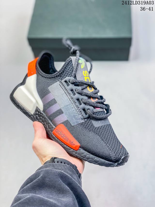 双十二福利特价 Adidas阿迪达斯三叶草男子 Nmd R1 星球大战联名运动休闲鞋 12Ld319A04