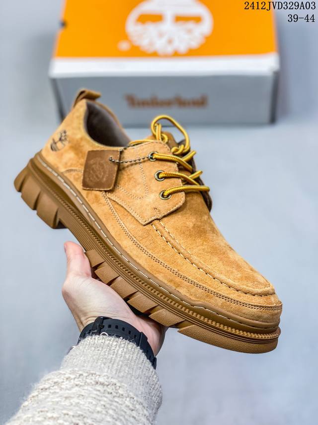 顶级timberland 天伯伦经典款大黄靴 纯原代工厂版本 胎牛皮防水 原厂宝元出品 独立紫光防伪 电脑车线 四线并齐 完全还原正品工艺 所有细节 包装 配件