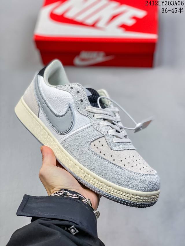 耐克 Nike Terminator Low 耐克终结者系列低帮滑板鞋 黄蓝密歇根 舒适 百搭 防滑耐磨复古板鞋。忠于原版，延续经典。采用耐穿舒适的利落皮革，助