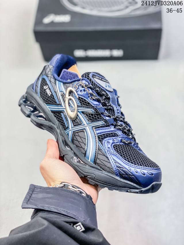 亚瑟士asics Gel-Nimbus 10.1 亚瑟士复古透气休闲鞋缓震男子耐磨跑步鞋 3A543 400 鞋面采用无缝线鞋面，贴合脚型，穿着舒适；中底360