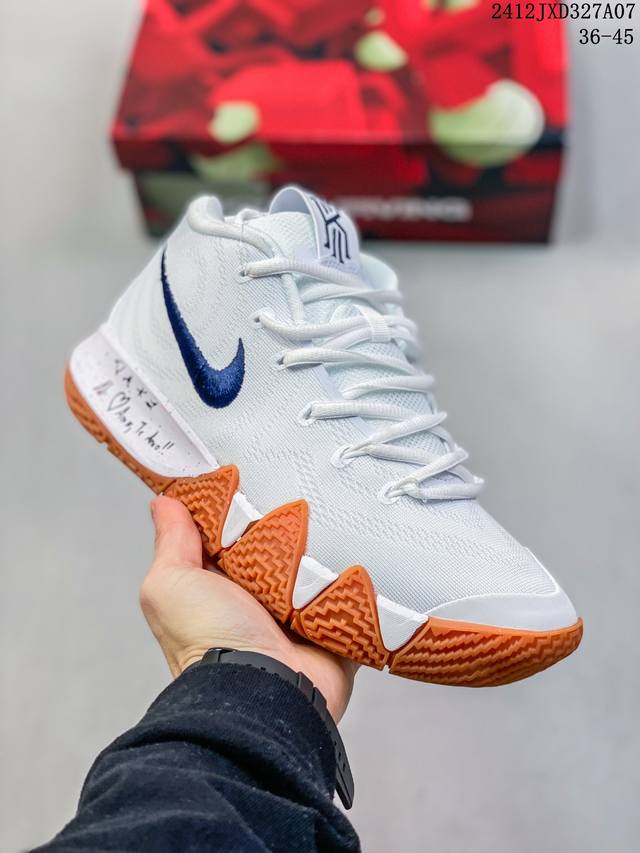 耐克 Nike Zoom Kyrie 4 欧文4代签名鞋男子休闲运动篮球鞋！内置气垫 12Jxd327A07