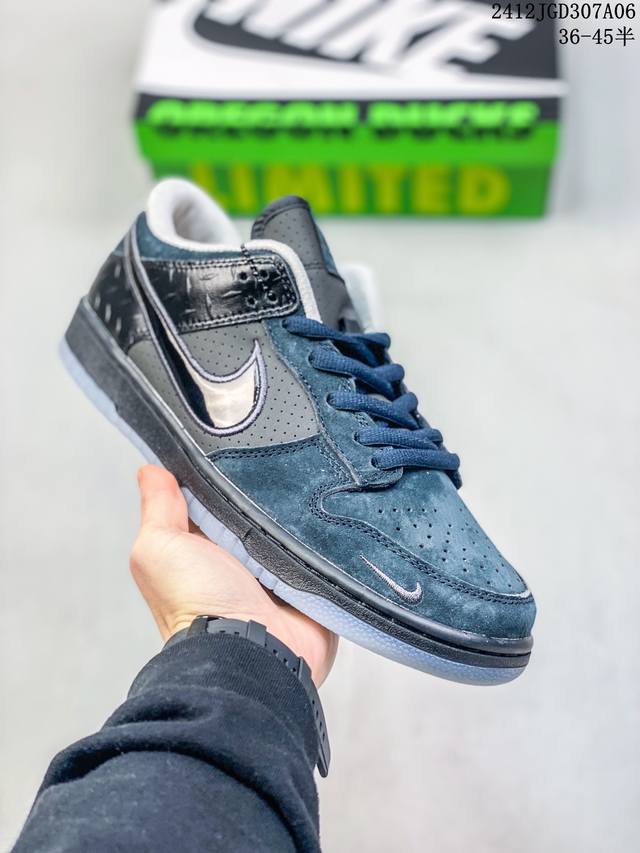 Nike Dunk Low What The Ducks 由nike与新成立的division St.合作，在设计师tinker Hatfiel的推动下打造，旨