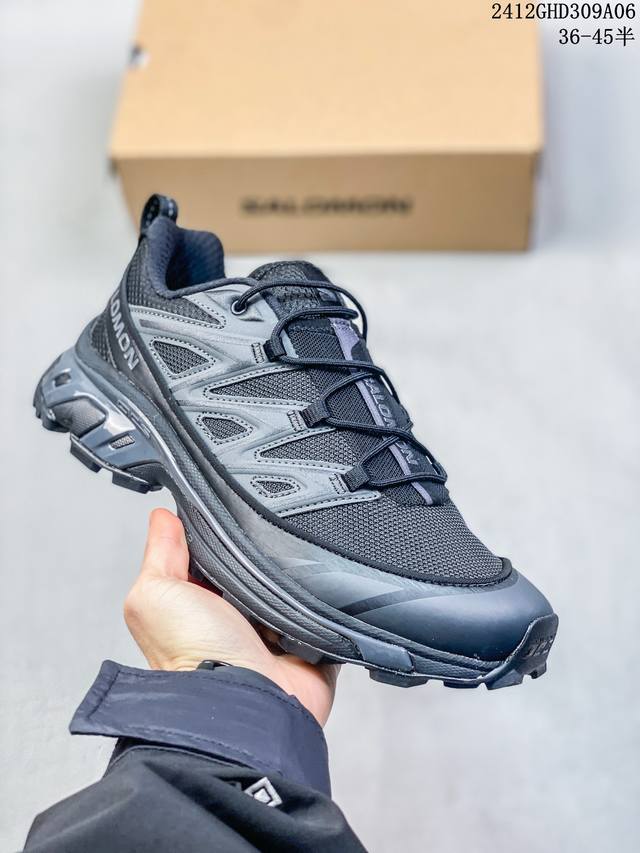 Salomon Xa Pro Xt-6 Expanse 萨洛蒙户外越野跑鞋 鞋面采用sensifit贴合技术 全方位贴合包裹脚型 鞋跟部鞋底牵引设计 提供强大的