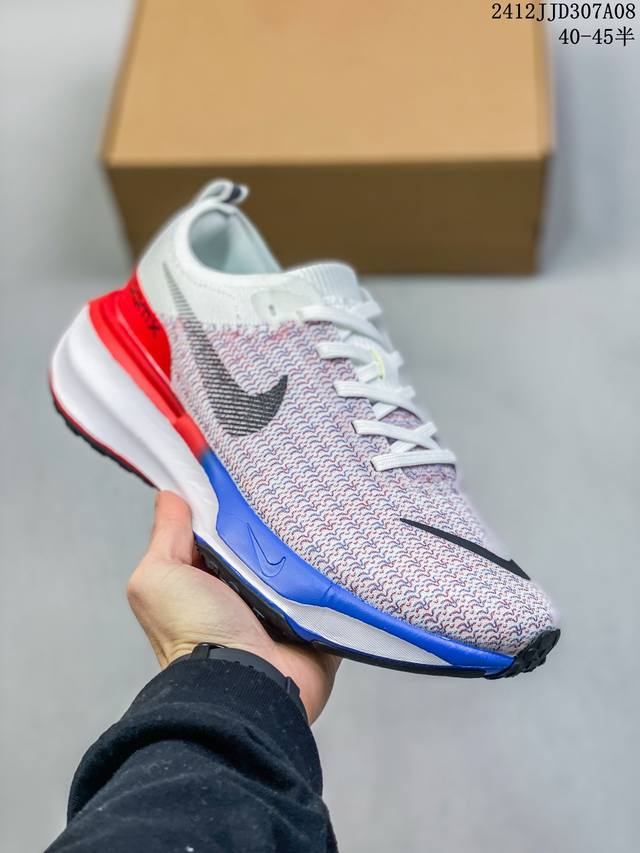 真标 耐克 Nike Zoomx Invincible Run Fk 3 机能风格运动鞋 厚底增高老爹鞋。最新一代的invincible 第三代来了！首先鞋面采