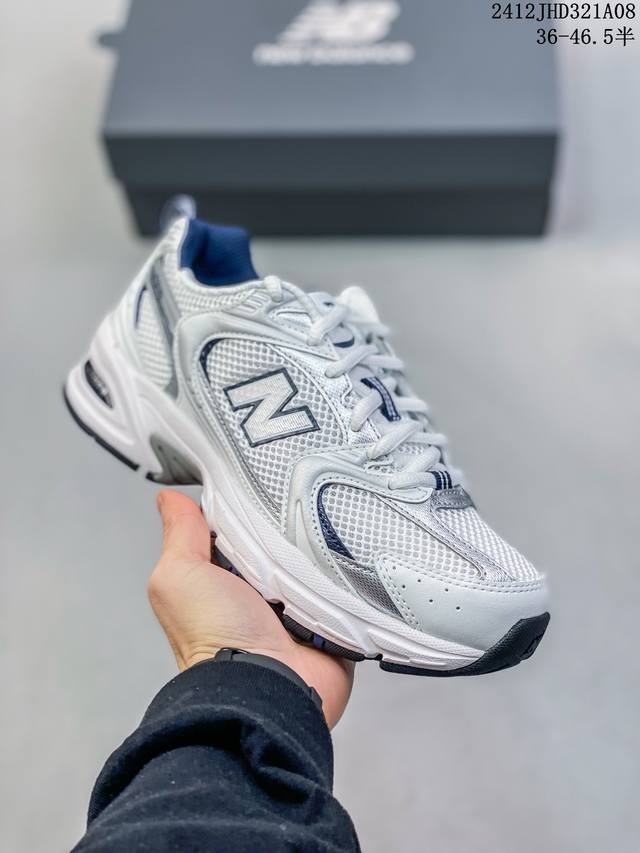 新百伦 Nb530 New Balance 530 复跑古鞋 厚底增高老爹鞋 缓震运动慢跑鞋。Nb530这鞋双确实是nb家经复典古款式之一，以全科新技诠释，成打