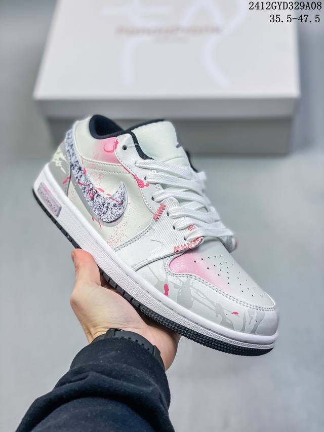 Air Jordan Aj1 Low 熊猫恶作剧全系-引线牵梦 烟霞缭绕 “全网独家正确版本无原鞋不开发 始终坚持对品质、细节 完美复刻” 市面唯一纯原级别 完