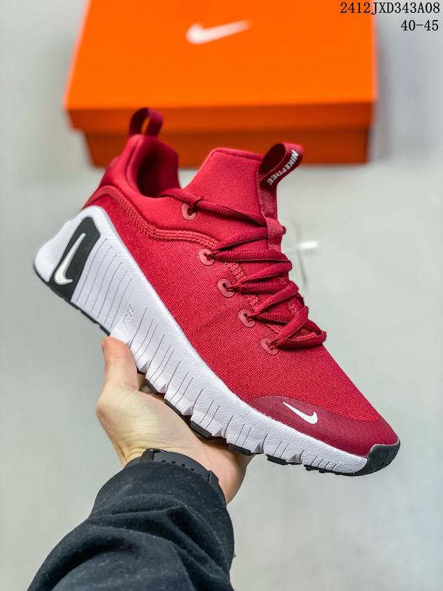 公司级nike Free Metcon 6 网布 圆头 系带 减震防滑 低帮 训练鞋 货号:Fj7127-003 尺码:36 36.5 37.5 38 38.5