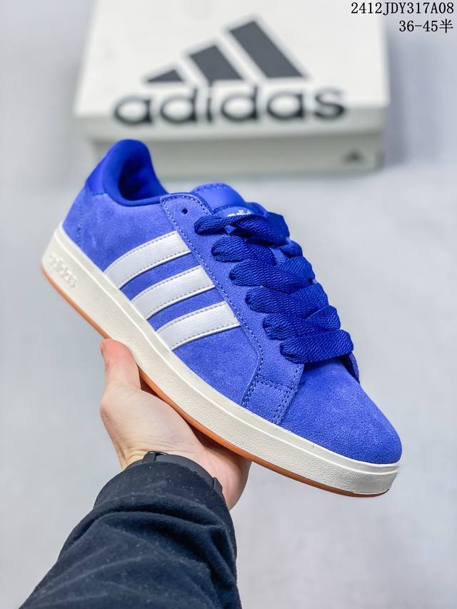 真标阿迪达斯adidas Grand Courtbeat Base 00S 休闲 耐磨 低帮 板鞋 货号:Ih1039 尺码:36 36.5 37 38 38.