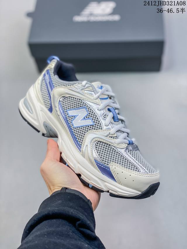 新百伦 Nb530 New Balance 530 复跑古鞋 厚底增高老爹鞋 缓震运动慢跑鞋。Nb530这鞋双确实是nb家经复典古款式之一，以全科新技诠释，成打