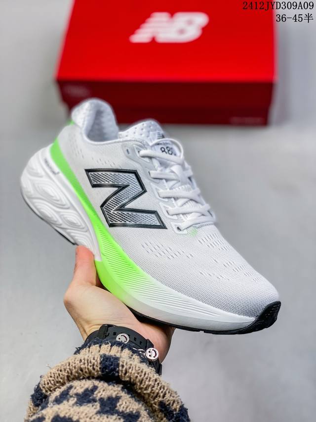 公司级new Balance Nb Fresh Foam 轻量跑鞋 Evoz V2舒适耐磨低帮跑步鞋 实拍首发 受到fresh Foam880舒适骑行的启发 E