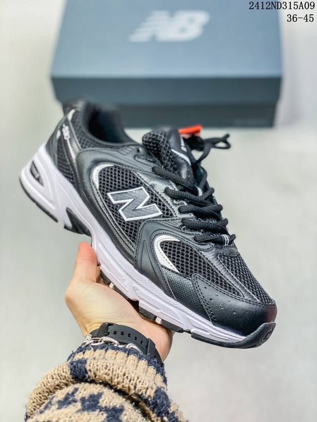 New Balance 新百伦 Mr530Aa1 复古休闲慢跑鞋 最高版本 全码现货 楦型材料做工全面提升 目前市售最高天花板品质 尺码：36-45 编码：12