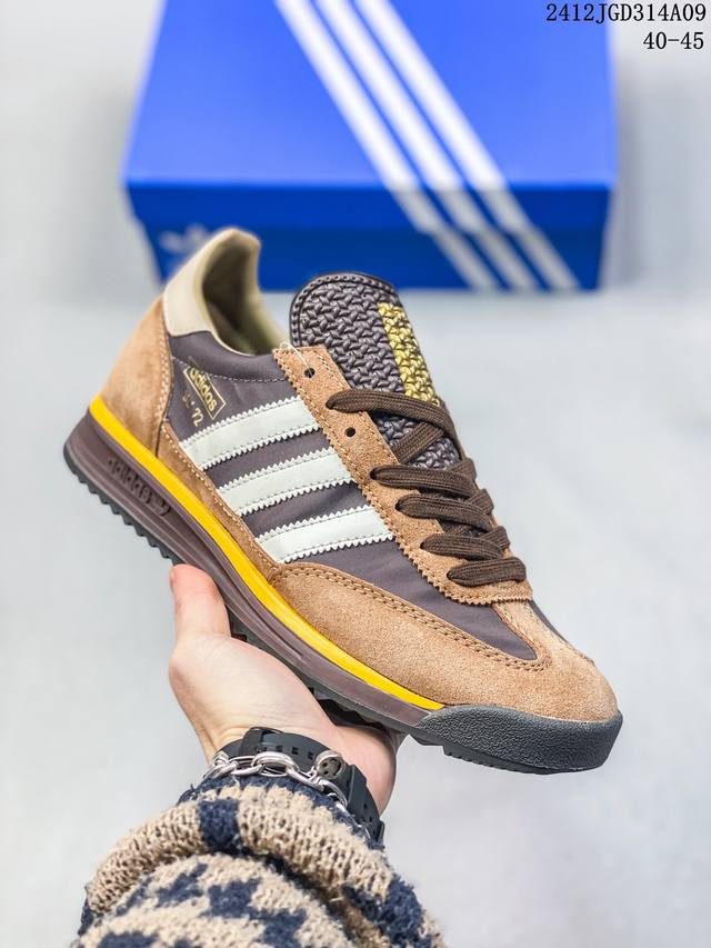 真标阿迪达斯adidas Sl 72 Rs 三叶草复古休闲跑步鞋休闲运动鞋 货号:Ig2132 尺码:40-45 Id:12Jgd314A09