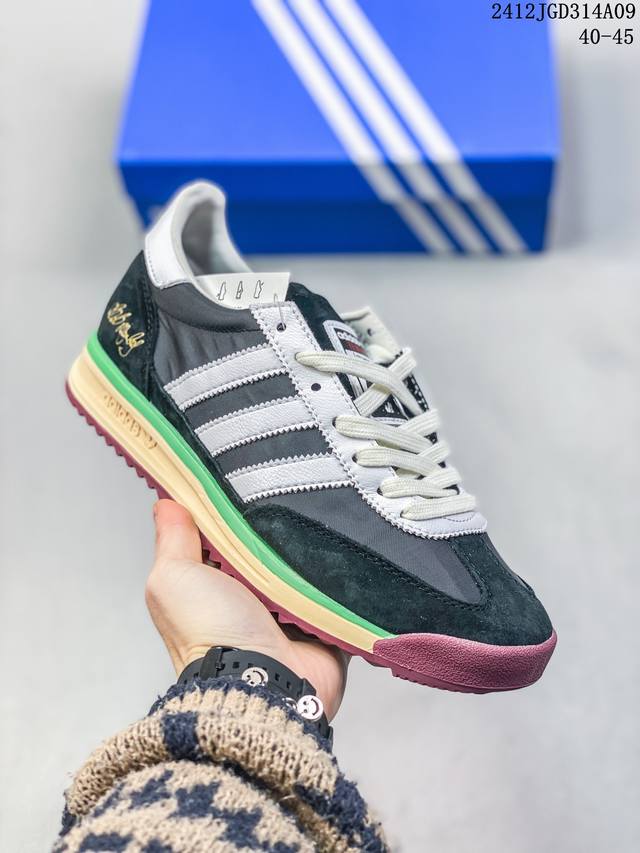 真标阿迪达斯adidas Sl 72 Rs 三叶草复古休闲跑步鞋休闲运动鞋 货号:Ig2132 尺码:40-45 Id:12Jgd314A09