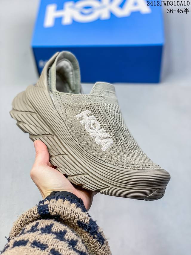 Hoka One One男女款夏季舒缓tc运动徒步鞋restore Tc登山轻便缓震 12Jwd315A10