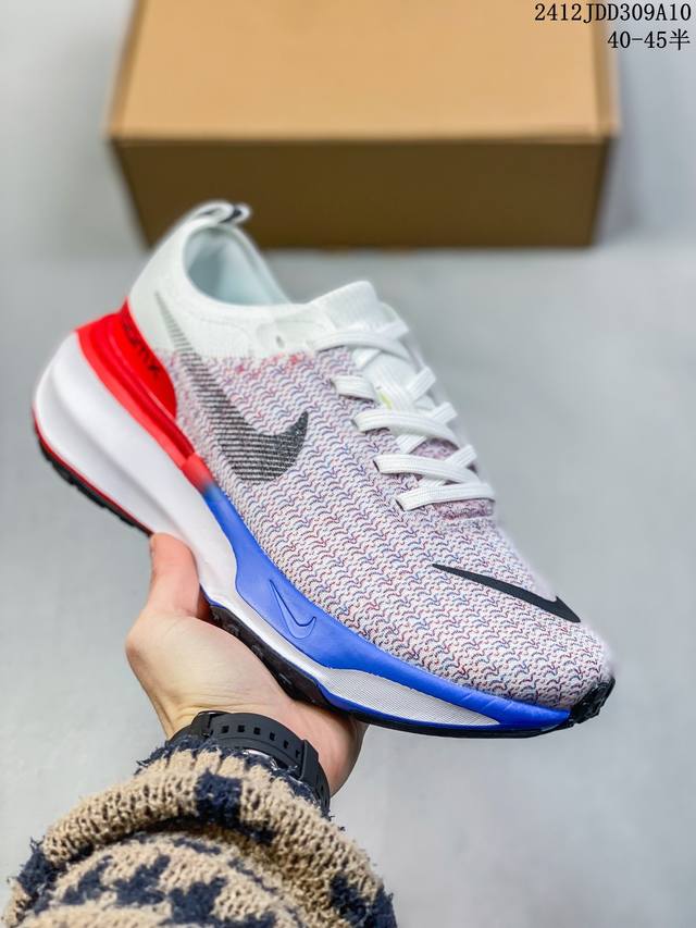 耐克nike Zoomx Invincible Run Fk3 短跑马拉松系带系列轻量休闲运动慢跑鞋 货号:Dr2615-003 尺码:如图所示 编码：12Jd