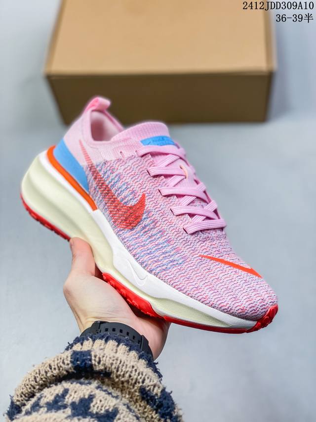 耐克nike Zoomx Invincible Run Fk3 短跑马拉松系带系列轻量休闲运动慢跑鞋 货号:Dr2615-003 尺码:如图所示 编码：12Jd