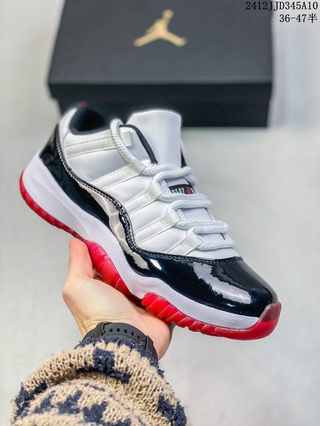 耐克nike Air Jordan 11 Retro High”Concord“Aj11代迈克尔 乔丹低帮运动文化篮球鞋“康扣 尺码 : 36-47 带半码 编