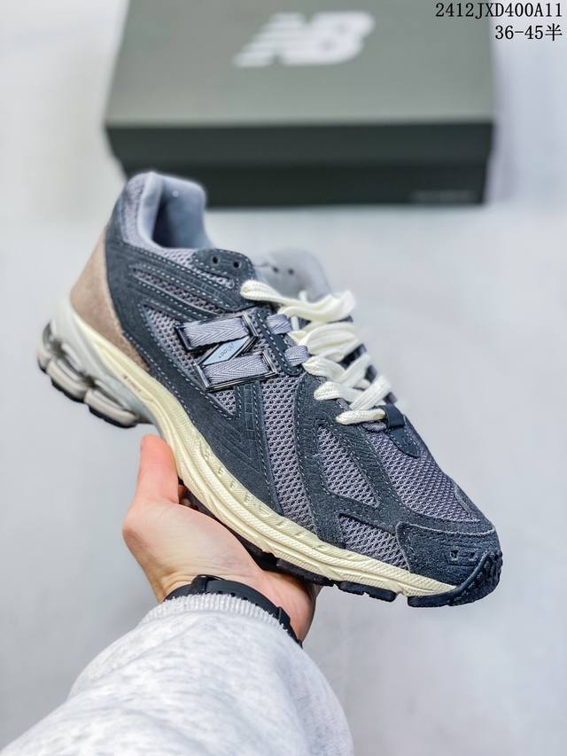 New Balance M 6系列 复古单品宝藏老爹鞋款 复古元素叠加 质感超级棒 楦版型材料细节做工精细 作为nb最经典的档案鞋型之一 与2002一样， 6有