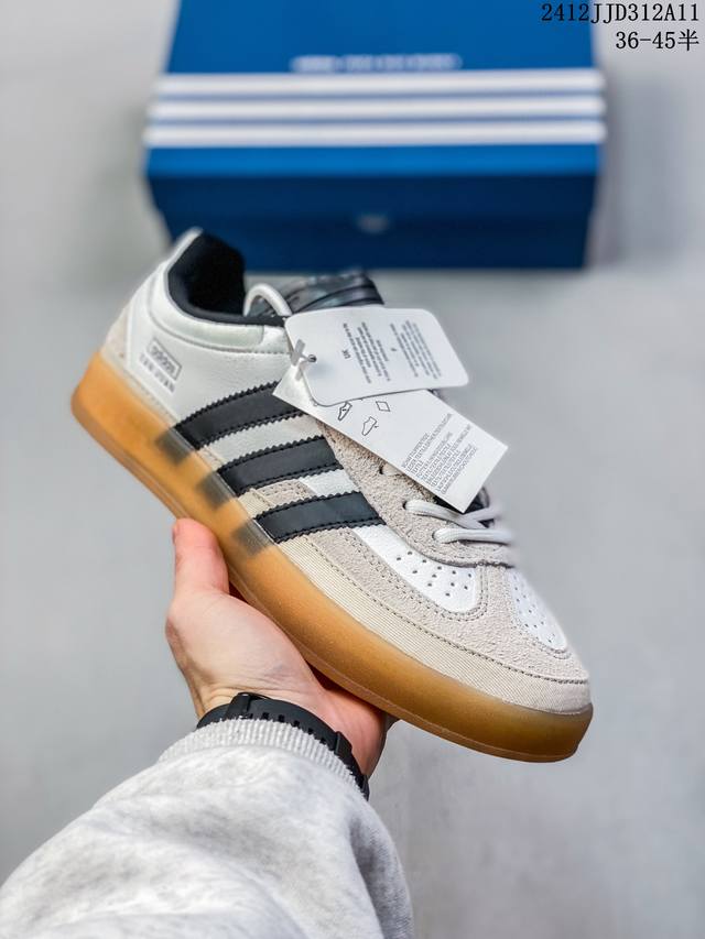 公司级真标半码阿迪达斯三叶草adidas Originals Samba Vegan Og”Spd“桑巴舞系列绅士德训足球风百搭低帮休闲运动板鞋 Size：36